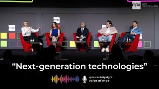 Nextgeneration technologies with Anna Maj and panelists mpe2024 [upl. by Ashlin981]