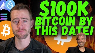 MICHAEL SAYLOR  We Will Hit 100k Bitcoin By This Date Strategic Reserve We Will Buy BTC FASTER [upl. by Mattie32]