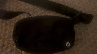 Lululemon Athletica Everywhere Belt Bag Quick Review [upl. by Anaerol]