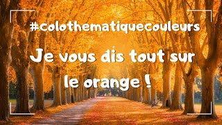 Thématique couleurs  lorange [upl. by Botnick43]