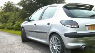 peugeot 206 modified [upl. by Attekahs]