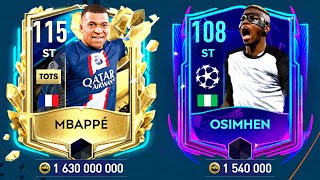 MBAPPE VS OSIMHEN FIFA Mobile Cards [upl. by Ahtela]