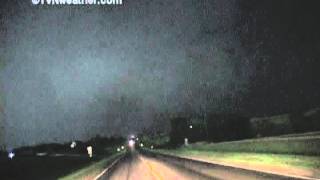 Largest tornado ever recorded 25 miles wide Hallam Nebraska 2004 [upl. by Pauwles]