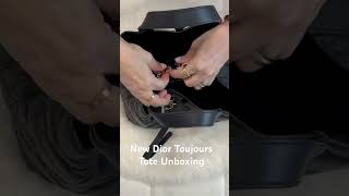 Dior Toujours Tote Bag Medium Unboxing [upl. by Occor396]