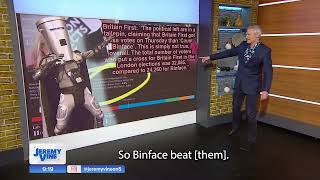 Jeremy Vine analyses Count Binface beating Britain First [upl. by Corella]