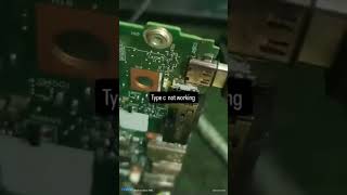 Lenovo ThinkPad L480 type c connector not working lenovorepair lenovothinkpad lenovolaptop [upl. by Cinom]