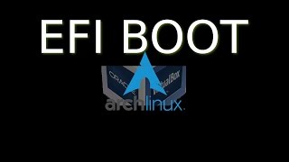 How To VirtualBox EFI Arch Linux [upl. by Charlotte]