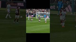 Arne Engels First Ever celtic Goal celticfc celtictv heartsfc spfl football scottishfootball [upl. by Lindo]