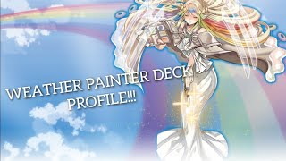 WEATHER PAINTER DECKPROFILE dicembredecember 2023 [upl. by Ynabe548]