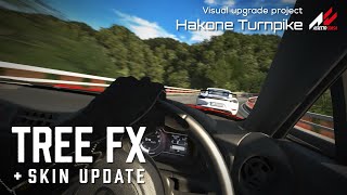 Assetto Corsa  Tree FX for Hakone Turnpike  Visual Upgrade 3 [upl. by Rockie]