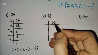 How To Find Prime Factors  Prime Factorization [upl. by Esdnyl]