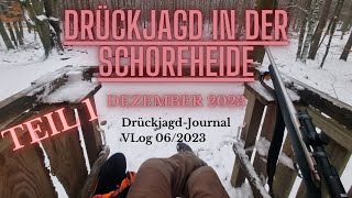 Drückjagd in der Schorfheide Brandenburg Tag 1 von 3 DrückjagdJournal  Vlog Folge 0623 [upl. by Busby]