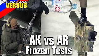 real fps russia AK vs AR Rifles Gun freeze test HK416 M16 M4 SIG which is the best [upl. by Ekul]