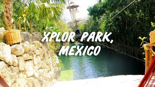 Xplor Adventure Park Mexico Ziplines amphibious vehicles underground rivers and more [upl. by Llerrat]