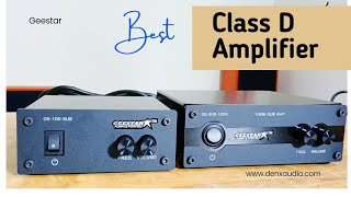 GEESTAR CLASS D SUB AMPLIFIER WITH POWER SUPPLY ENGLISH SUBTITLE [upl. by Fleurette]