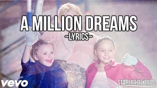 The Greatest Showman  A Million Dreams Reprise Lyric Video HD [upl. by Eenitsed]