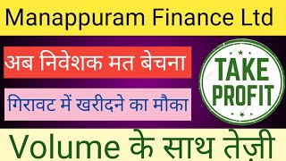 MANAPPURAM FINANCE LTD SHARE NEWS  NEXT TARGETLATEST NEWS  STOCK ANALYSIS manappuramfinancestock [upl. by Shannah]