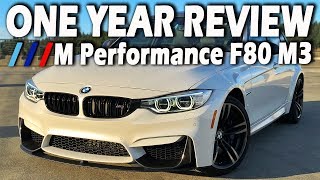 BMW F80 M3  HERO OR HASBEEN  1 YEAR OWNER REVIEW [upl. by Eiltan924]