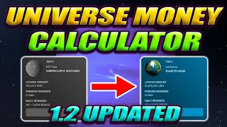 UNIVERSE MONEY 12 UPDATED CALCULATOR UNIVMONEY UNIV GUIDE amp TUTORIAL [upl. by Dusza]