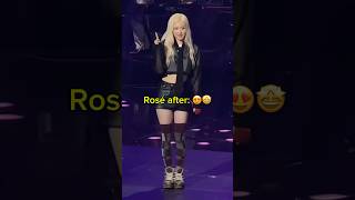 Rosé transformation🤩 foryou blackpink rosé shorts se enscreva no canal [upl. by Emlin846]