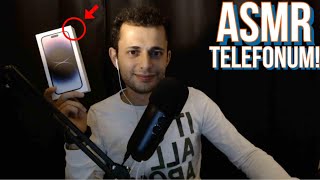 YENİ TELEFONUM ASMR TÜRKÇE  TÜRKÇE ASMR  RAHATLATICI ASMR [upl. by Clarabelle258]