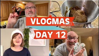 Make Disneyland Gingerbread Mickey Cookies with Me VLOGMAS DAY 12 [upl. by Dnomder]