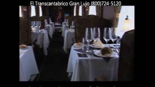 El Transcantabrico Gran Lujo luxury train tour in Spain [upl. by Alra]