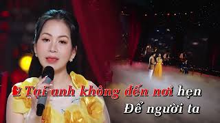 KARAOKE song ca GIẬN HỜN 2  Dương Minh Thu ft Hoàng Nguyên  karaoke bolero dễ hát nhất [upl. by Eelime495]