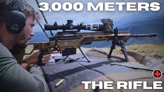 Hitting A 35 Inch Target at 3000 Meters  Precision Rifle [upl. by Yngad]