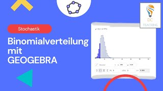 Die Binomialverteilung und ihre Eigenschaften mit GEOGEBRA [upl. by Attenehs]