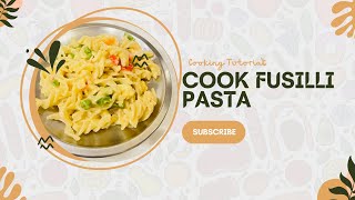 How to Make Fusilli Pasta in White Sauce [upl. by Teteak452]