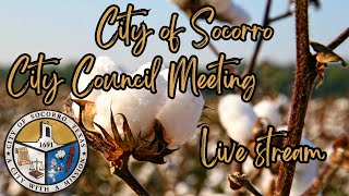 City of Socorro City Council Meeting October 3 2024  600 PM [upl. by Ramar474]