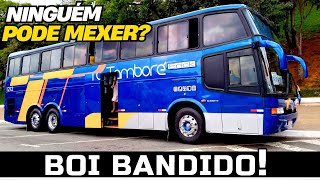 ÔNIBUS DO CHEFE SCANIA 113 BOI BANDIDO  TOURO INDOMÁVEL  MARCOPOLO GV 1450 100 ORIGINAL [upl. by Belita659]