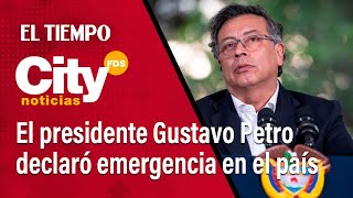 El presidente Gustavo Petro declaró situación de desastre en todo el país [upl. by Eldridge983]