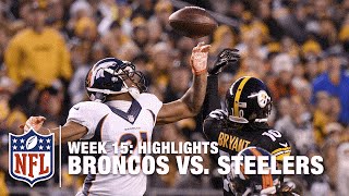 Broncos vs Steelers  Week 15 Highlights  NFL [upl. by Adnuahsar]