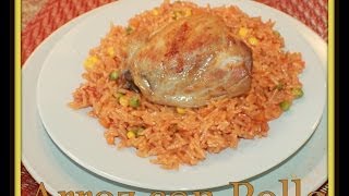 ARROZ CON POLLO pero con aji especial [upl. by Ettezel]