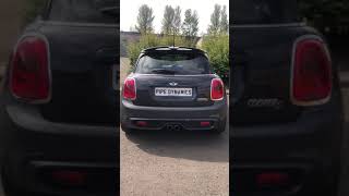 Mini Cooper S F56 Resonator Delete Exhaust Pops [upl. by Aitnecserc]