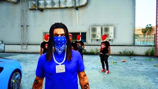 GTA 5 BLOODS VS CRIPS MOVIE 2024 [upl. by Bornie421]