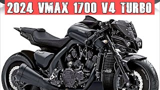 2024 Yamaha VMax 1700 V4 Turbo  Ducati Diavel competitor [upl. by Joana142]