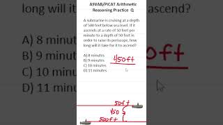 ASVABPiCAT Arithmetic Reasoning Practice Test Q Simple Division acetheasvab w grammarhero [upl. by Onafets]