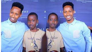 😍❤️Young boy surprised ISRAEL MBONYI live in Nairobi Kenya [upl. by Norean]