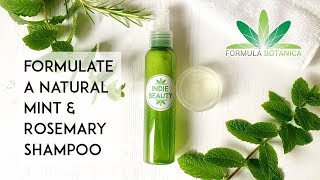 How to Make a Natural Mint amp Rosemary Shampoo [upl. by Brink]