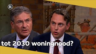 Hoe lossen we de woningcrisis op  Maxime Verhagen en Henk Nijboer  Buitenhof [upl. by Bailie]