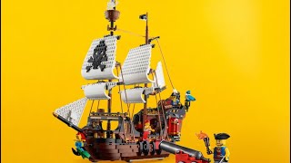 Lego time lapse  pirate ship part 1 [upl. by Mccutcheon]