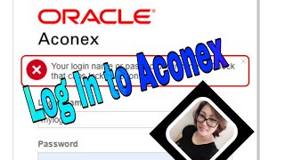 Part 2  Logging into Aconex [upl. by Atirb]