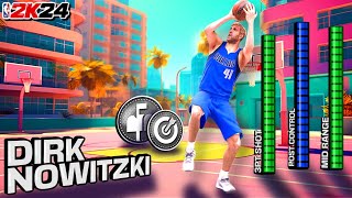 2K24 DIRK NOWITZKI BUILD  BEST Post Scoring Stretch Big on NBA 2K24 [upl. by Eenoj124]