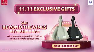 Unilever x Shopee 1111 Biggest Beauty Sale [upl. by Eneri]