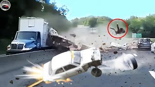 Tragic  Car Crashes Compilation Horrifying Car Accidents You Need to See [upl. by Eneja951]