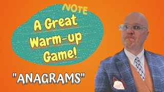 Simple Warmup Games quotAnagramsquot [upl. by Asserrac655]