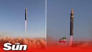 Irans missile Iran says it has successfully test launched ballistic missile [upl. by Hallerson324]